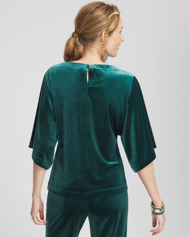 Travelers Collection Velvet Top - image 3